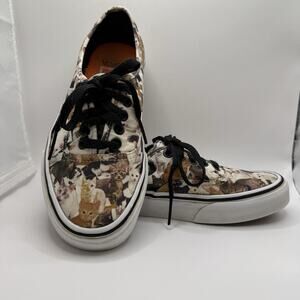 Vans X ASPCA Authentic Cat‎ Sneakers Shoes Women’s Size 9.5